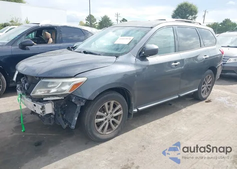 2014 Nissan Pathfinder S from USA, damaged, VIN 5N1AR2MM9EC714892